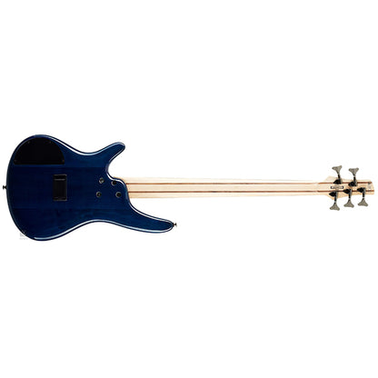 Ibanez SR375E 5 String Electric Bass Guitar Solid Maple Body - Sapphire Blue (SR375E SPB)