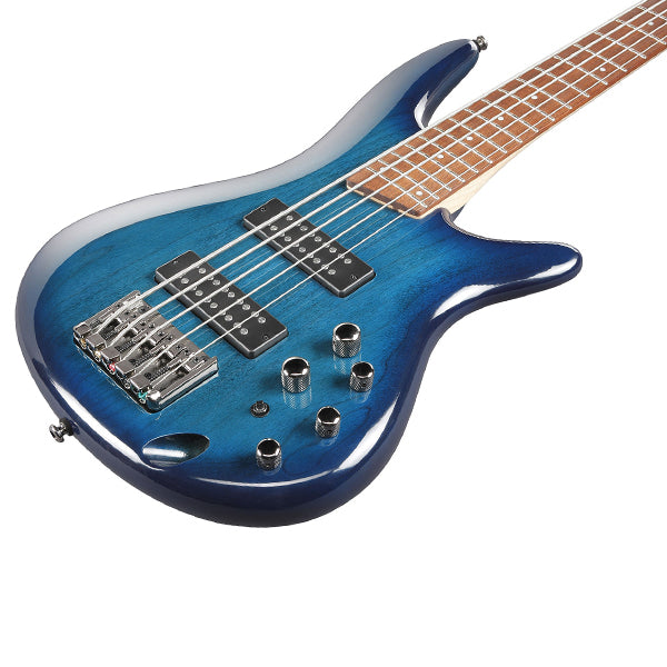 Ibanez SR375E 5 String Electric Bass Guitar Solid Maple Body - Sapphire Blue (SR375E SPB)