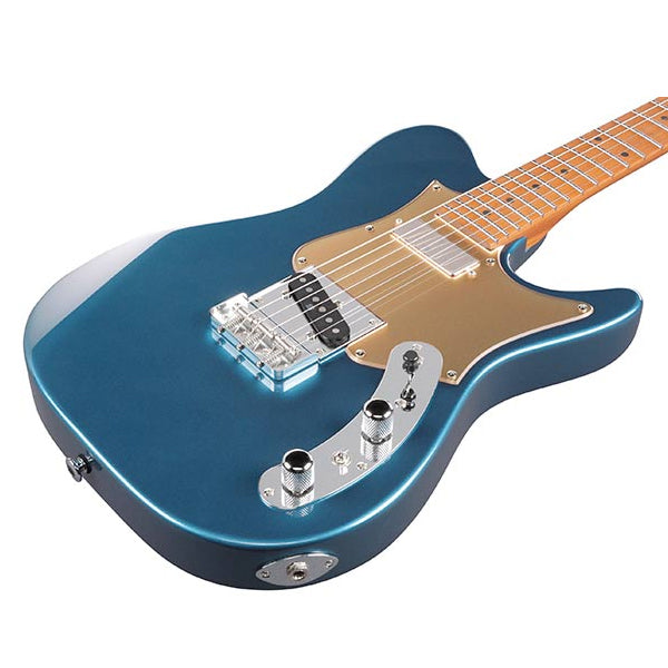 Ibanez AZS2209H Ash Body Prestige Electric Guitar with SH Pickup and Roasted Maple Fingerboard - Prussian Blue Metallic