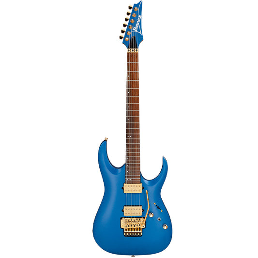 [Discontinued] Ibanez RGA42HPT Solid Nyatoh Body Electric Guitar HH Pickup with Jatoba Fretboard - Laser Blue Matte