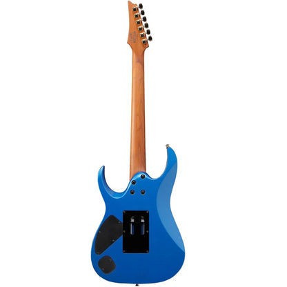 [Discontinued] Ibanez RGA42HPT Solid Nyatoh Body Electric Guitar HH Pickup with Jatoba Fretboard - Laser Blue Matte