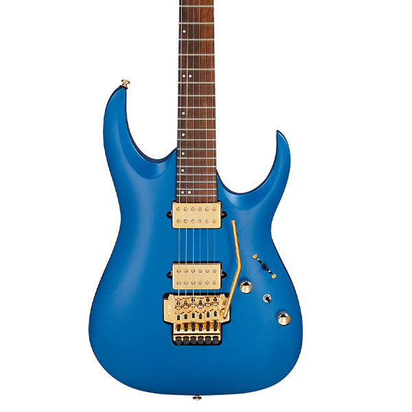 [Discontinued] Ibanez RGA42HPT Solid Nyatoh Body Electric Guitar HH Pickup with Jatoba Fretboard - Laser Blue Matte
