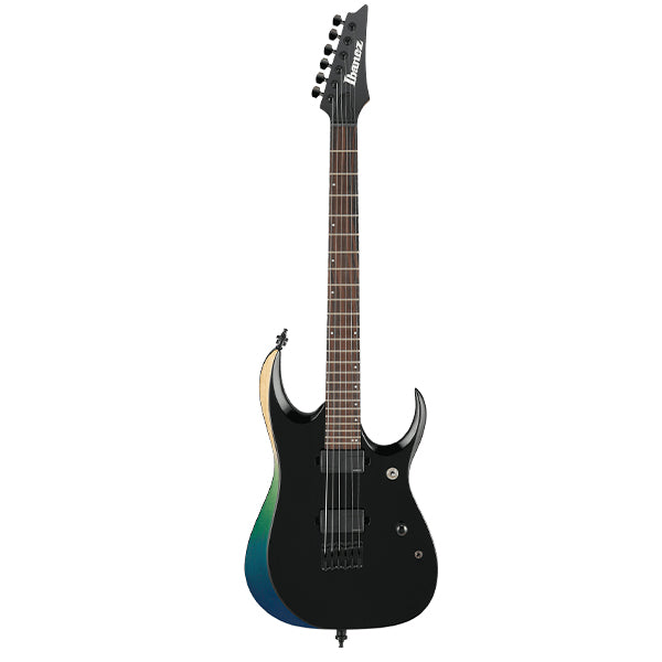 Ibanez RGD61ALA Axion Series Ash Body Guitar Electric HH Pickup with Macassar Ebony Fretboard - Midnight Tropical Rainforest