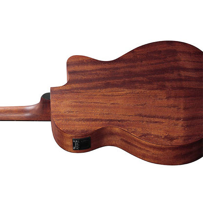 Ibanez PC12MHLCE Left Handed Grand Concert Body Acoustic Electric Guitar - Open Pore Natural (PC12MH LCE)