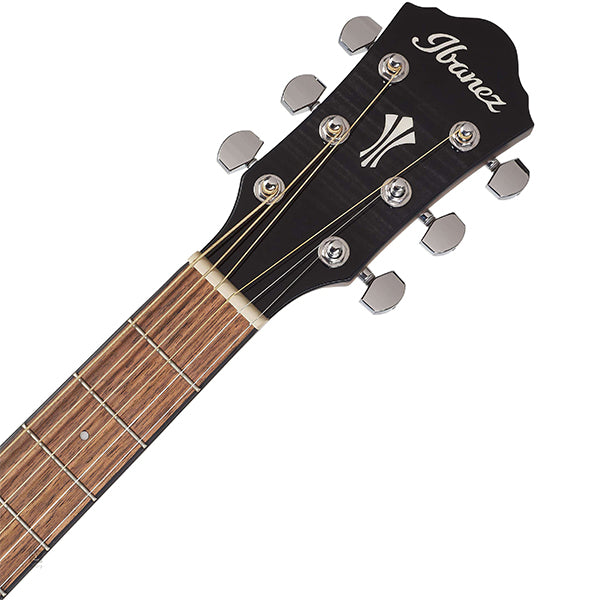 Ibanez AEG70 Acoustic Electric Guitar With AEG Body Nyatoh Neck - Transparent Charcoal Burst High Gloss (AEG70 TCH)