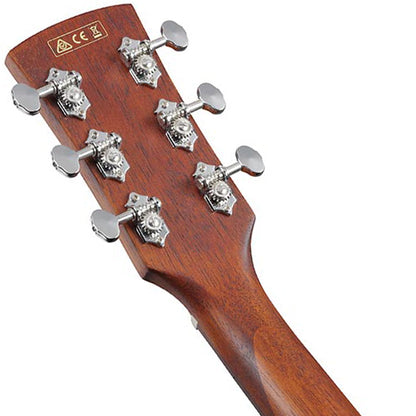 Ibanez PC12MHLCE Left Handed Grand Concert Body Acoustic Electric Guitar - Open Pore Natural (PC12MH LCE)