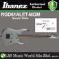 Ibanez RGD61ALET Solid Nyatoh Body Electric Guitar HH Pickup with Macassar Ebony Fretboard - Metallic Gray Matte
