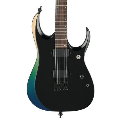 Ibanez RGD61ALA Axion Series Ash Body Guitar Electric HH Pickup with Macassar Ebony Fretboard - Midnight Tropical Rainforest
