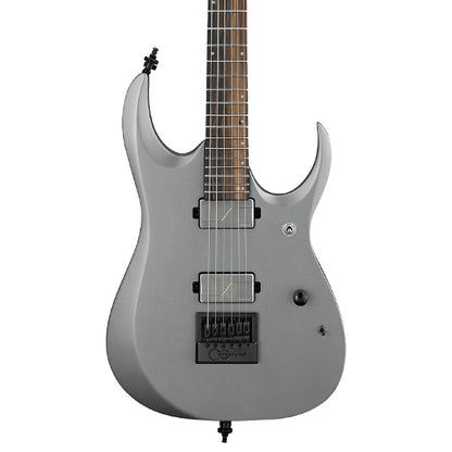 Ibanez RGD61ALET Solid Nyatoh Body Electric Guitar HH Pickup with Macassar Ebony Fretboard - Metallic Gray Matte