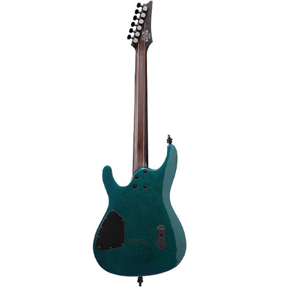 Ibanez S671ALB Axion Solid Nyatoh Body Electric Guitar HSH Pickup with Bound Eboby Fretboard - Blue Chameleon