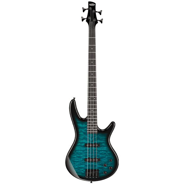 Ibanez GSR280QA 4 String Electric Bass Guitar - Transparent Marine Sunburst (GSR280 QA)
