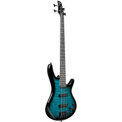 Ibanez GSR280QA 4 String Electric Bass Guitar - Transparent Marine Sunburst (GSR280 QA)