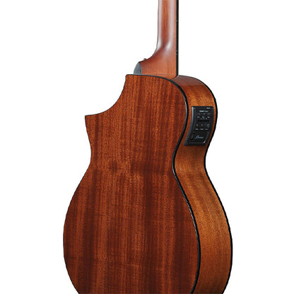 Ibanez AEWC11 Grand Concert Acoustic Electric Guitar With Spruce Top Nyatoh Neck - Dark Violin Sunburst (AEWC11 DVS)