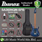 Ibanez SA360NQM Electric Guitar With Okoume Body Maple Neck - Sapphire Blue (SA360NQM SPB)