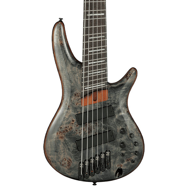 Ibanez SRMS806 6 String Okoume Body Electric Bass Guitar - Deep Twilight (SRMS 806)