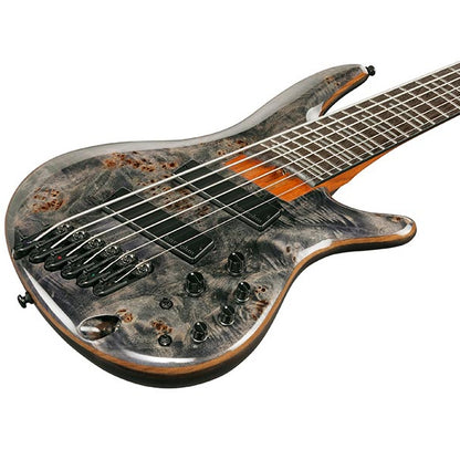 Ibanez SRMS806 6 String Okoume Body Electric Bass Guitar - Deep Twilight (SRMS 806)