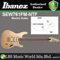 Ibanez SEW761FM Solid Meranti Body Flame Maple Top Electric Guitar HSS Pickup with  Rosewood Fretboard - Natural Flat