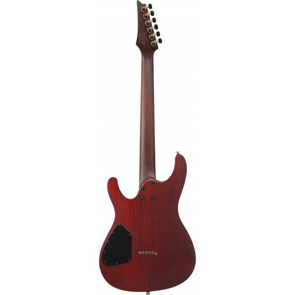 Ibanez SEW761FM Solid Meranti Body Flame Maple Top Electric Guitar HSS Pickup with  Rosewood Fretboard - Natural Flat