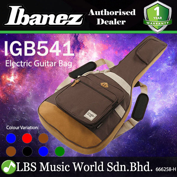 Ibanez IGB541 Powerpad Padded Canvas Gig Bag for Electric Guitar (IGB 541)