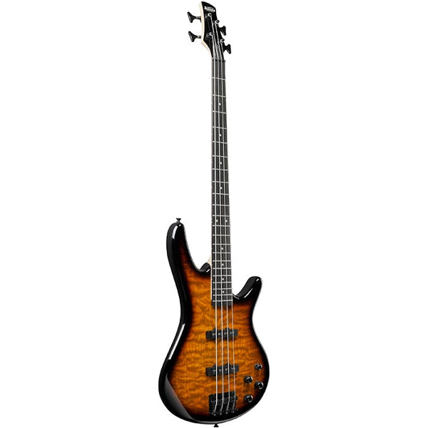 Ibanez GSR280QA 4 String Electric Bass Guitar - Transparent Yellow Sunburst (GSR280 QA)