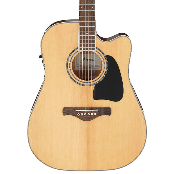 Ibanez AW70ECE Cutaway Dreadnought Body Acoustic Electric Guitar - Natural High Gloss (AW70 ECE)