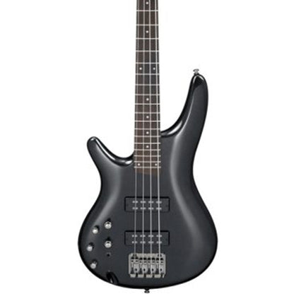 [Discontinued] Ibanez SR300EL 4 String Left Handed Mahogany Body Electric Bass Guitar - Iron Pewter (SR300 EL)
