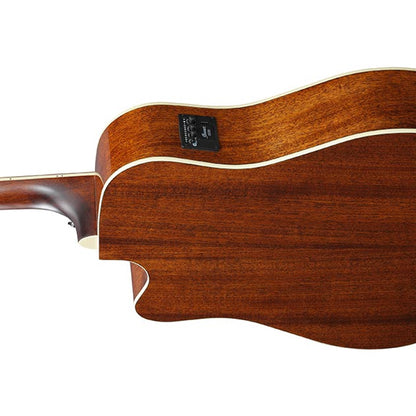 Ibanez AW70ECE Cutaway Dreadnought Body Acoustic Electric Guitar - Natural High Gloss (AW70 ECE)