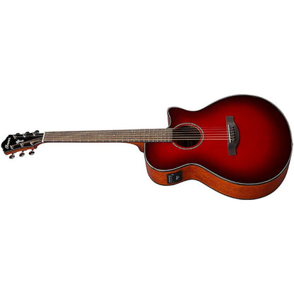 Ibanez AEG51 Spruce Top Acoustic Electric Guitar - Transparent Red Sunburst (AEG 51)