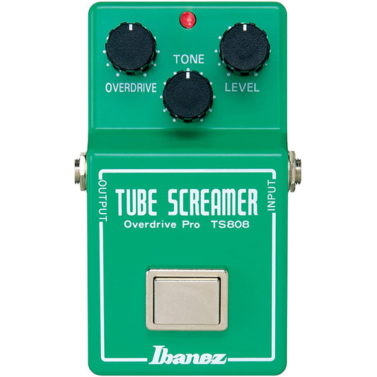 Ibanez TS808 Traditional Tube Screamer Overdrive Distortion Guitar Effects Pedal (TS 808)