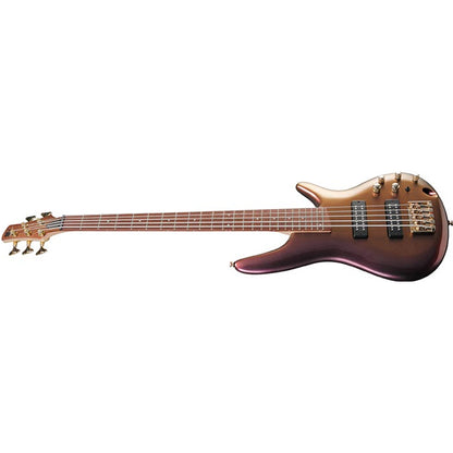 Ibanez SR305EDX 5 String Nyatoh Body Electric Bass Guitar - Rose Gold Chameleon