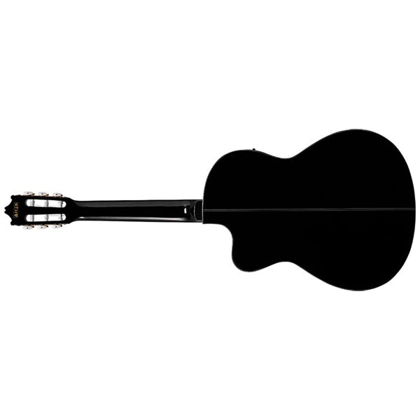 Ibanez GA11CE Cutaway Classical Body Acoustic Electric Guitar - Black  (GA11 CE)
