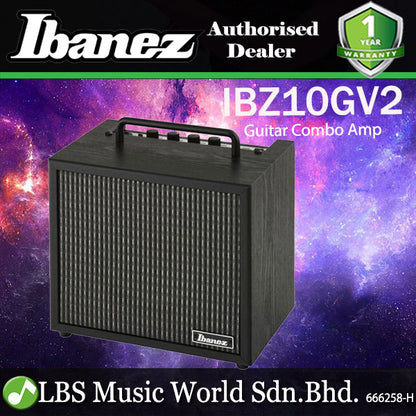 Ibanez IBZ10GV2 10-Watt Guitar Combo Amplifier (IBZ 10GV2)