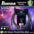 Ibanez SI20 6 Meter Woven Instrument Cable for Guitar with 2 Straight Plugs (SI 20)