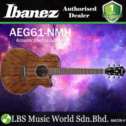 Ibanez AEG61 AEG Okoume Top Acoustic Electric Guitar - Natural Mahogany High Gloss (AEG 61)