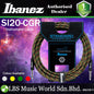 Ibanez SI20 6 Meter Woven Instrument Cable for Guitar with 2 Straight Plugs (SI 20)