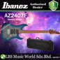 Ibanez AZ2407F Prestige Flamed Maple Top DiMarzio® Pickup Electric Guitar with Case - Sodalite Blue