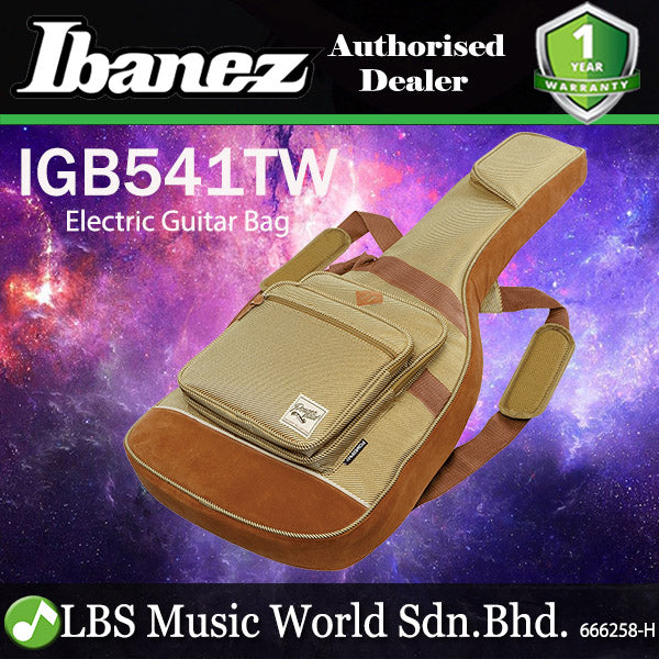 Ibanez IGB541TW Powerpad Canvas Gig Bag for Electric Guitar - Tweed (IGB541 TW)