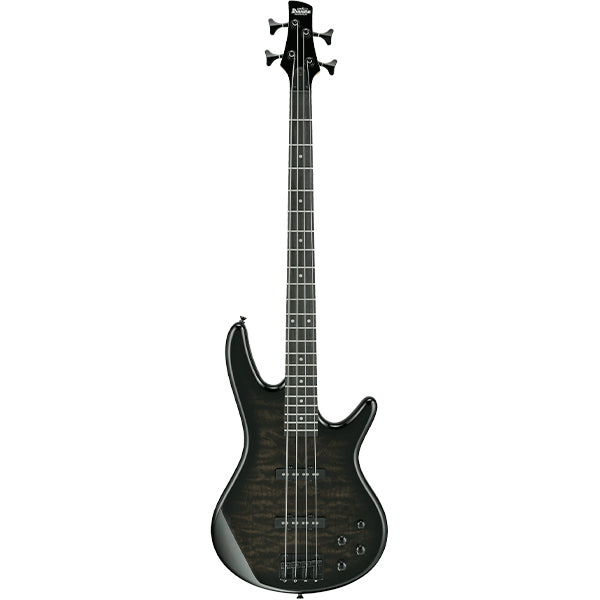 Ibanez GSR280QA 4 String Electric Bass Guitar - Transparent Black Sunburst (GSR280 QA)
