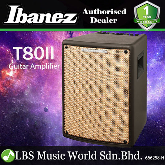 Ibanez T80II 1x8 Inch Troubadour 80 Watt Acoustic Guitar Amplifier (T80II E)