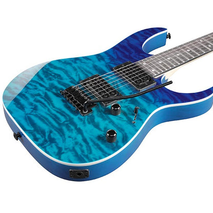 Ibanez GRG120QASP Poplar Body Electric Guitar HH Pickup with Tremolo (GRG120 QASP)