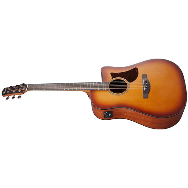 Ibanez AAD50CE Advanced Grand Dreadnought Acoustic Electric Guitar - Light Brown Sunburst Low Gloss (AAD50 CE)