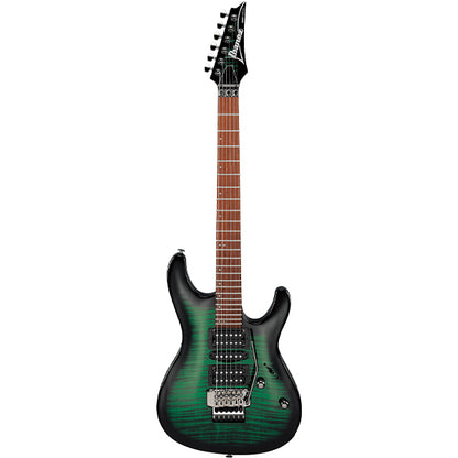 Ibanez KIKOSP3 Electric Guitar HSH Pickup with Tremolo - Transparent Emerald Burst (KIKO SP3)