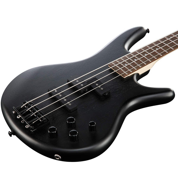 Ibanez GSR200B 4 String Nyatoh Body Electric Bass Guitar - Weathered Black (GSR200 B)