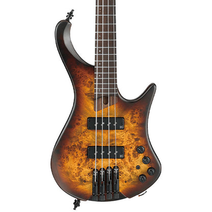 Ibanez EHB1500 African Mahogany Body Electric Bass Guitar - Dragon Eye Burst Flat (EHB1500-DEF)
