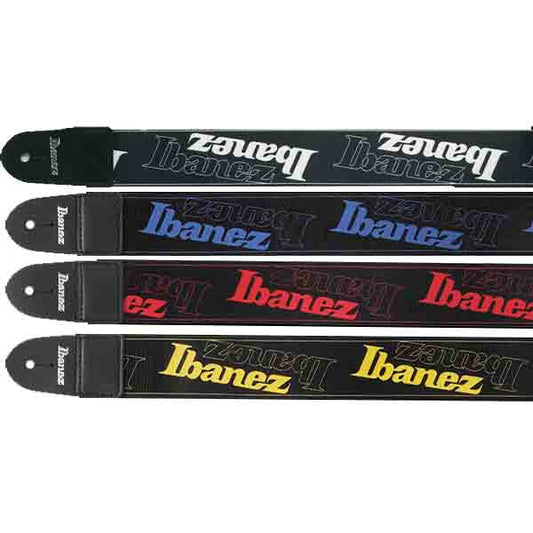 Ibanez GSD50 P6 Nylon Guitar Strap - Ibanez Logo
