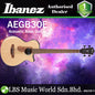IBANEZ AEGB30E Mahogany Body Acoustic Electric Guitar Bass - Natural High Gloss