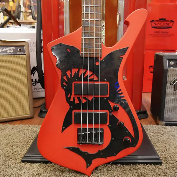 [Display] Ibanez ICB010LTD Limited Edition 4 String Electric Bass Guitar - Flat Red