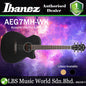 Ibanez AEG7MH AEG Acoustic Electric Guitar Sapele Top Open Pore - Weathered Black (AEG7 MH)