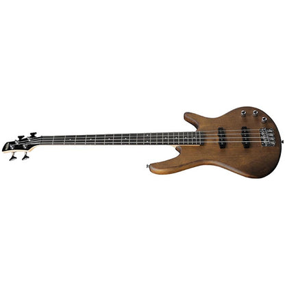 Ibanez GSR180 4 String Okoume Body Electric Bass Guitar - Transparent Light Brown Flat (GSR180 LBF)