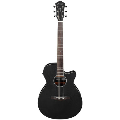 Ibanez AEG7MH AEG Acoustic Electric Guitar Sapele Top Open Pore - Weathered Black (AEG7 MH)